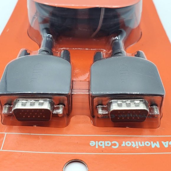 VGA to VGA ONN Cable 6' Connects PC or Laptop To VGA Monitor New in the case - Picture 6 of 8
